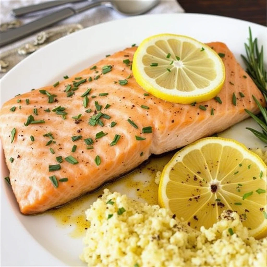 Lemon Rosemary Salmon