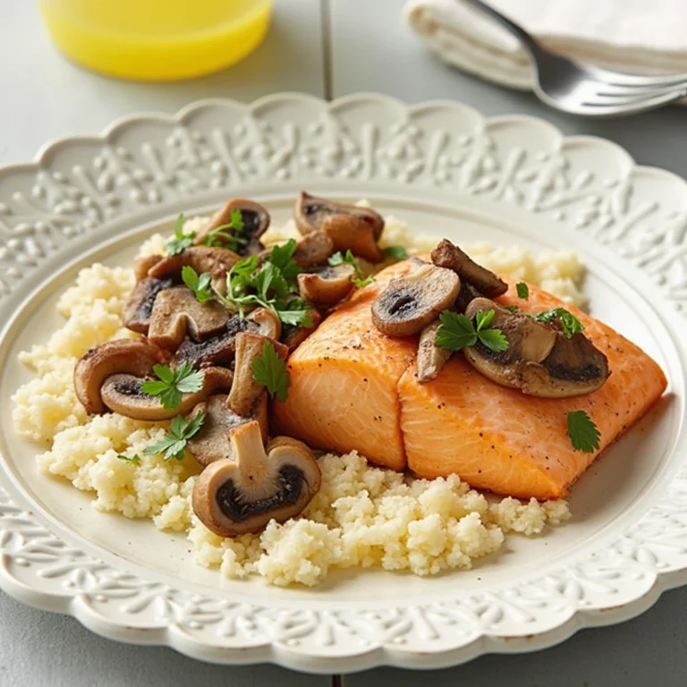 Salmon and Mushroom Recipe